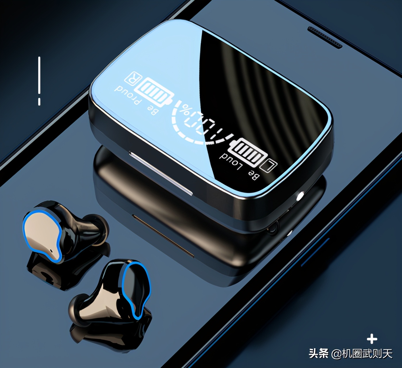 别再吹Airpods无敌，小米价耳机才真猛，显示电量还能照明