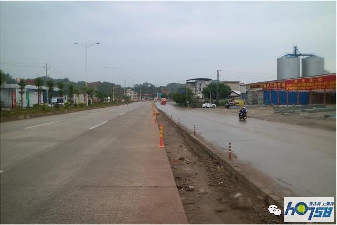 怀集高铁片区3条路建成通车,怀集闸岗路通车