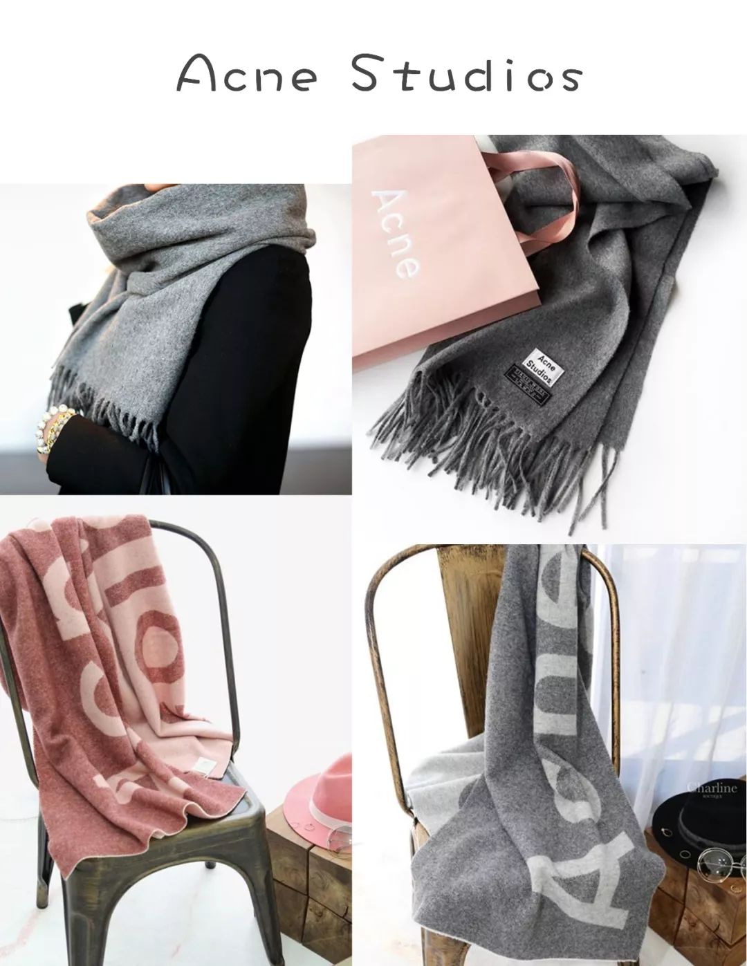 小众高颜值围巾分享女生,小众围巾独特红