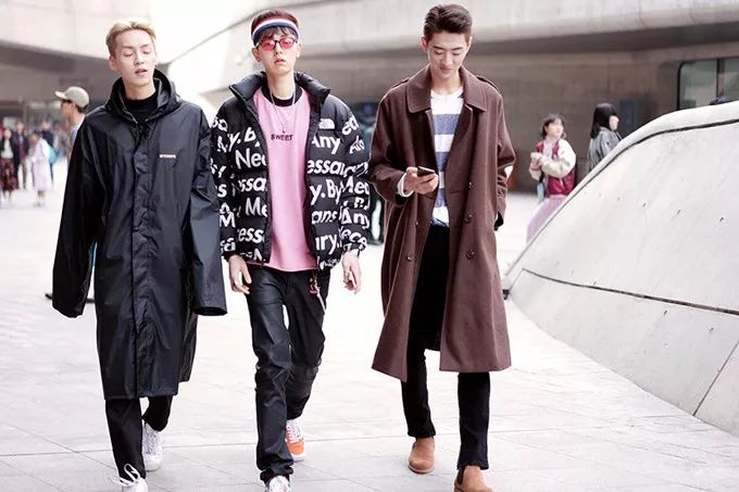 2022秋冬首尔时装周型男街拍,2019首尔时装周