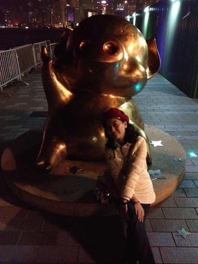 i旅行港澳5天自由行携程携手五星酒店朗廷给了我们一个舒适的旅途维多利亚港的新年倒计时marryyou