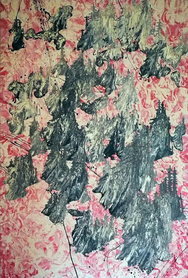 *江阳**组合新展亮相798艺术区