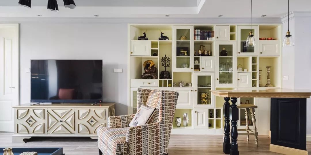 四室户型极简设计,四室横厅大平层装修效果图