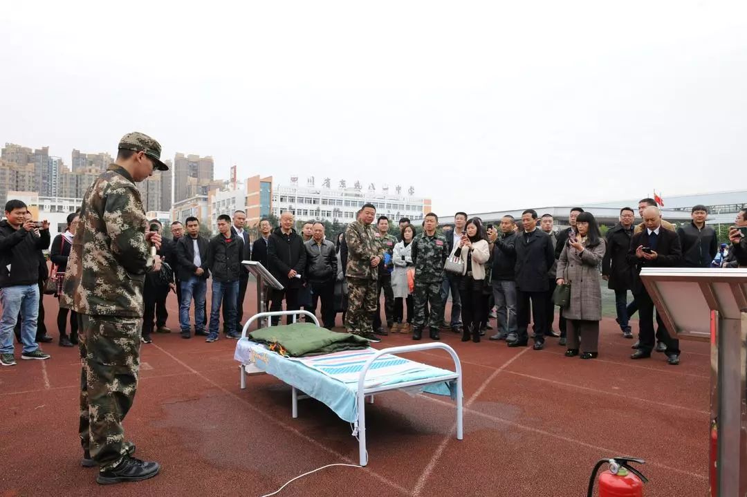 四川省学校“119”消防宣传教育月启动仪式在德阳举行