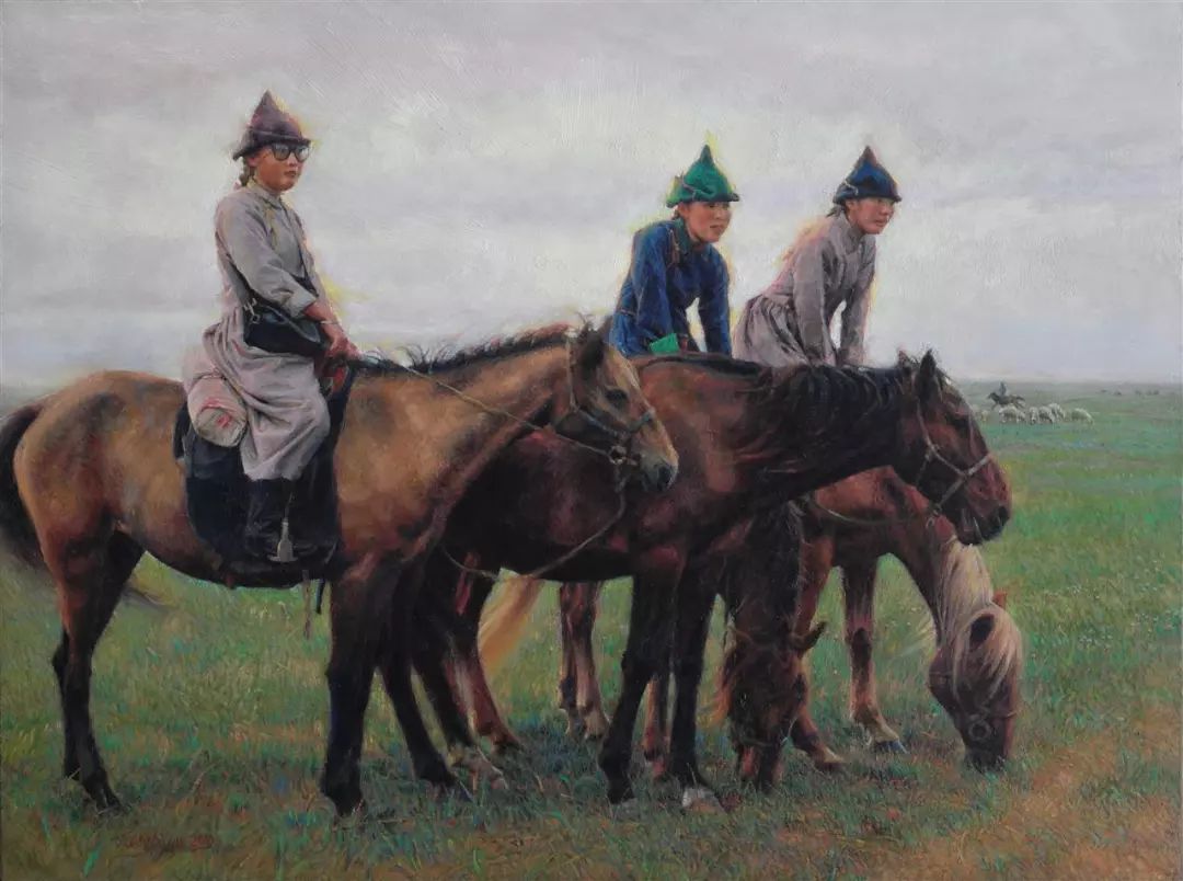 展览|尽我所能·草原牧歌:龙力游绘画艺术作品展