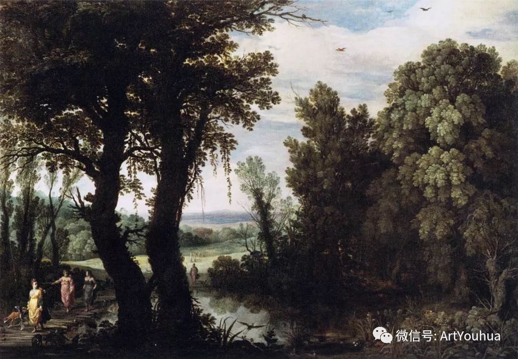 欧洲画家油画风景写生,奥地利画家油画风景作品欣赏