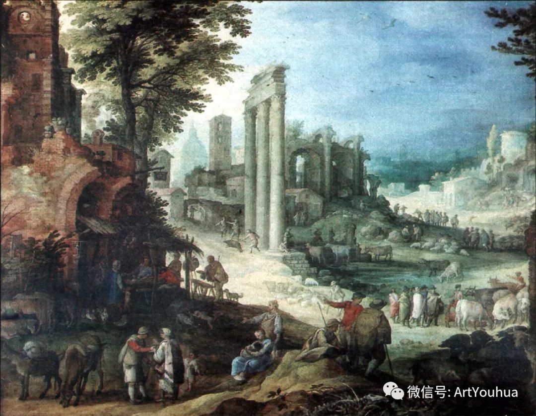 欧洲画家油画风景写生,奥地利画家油画风景作品欣赏