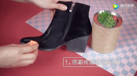 靴子怎么刷又干净又不伤鞋,冬天必备的靴子不怕冻脚了