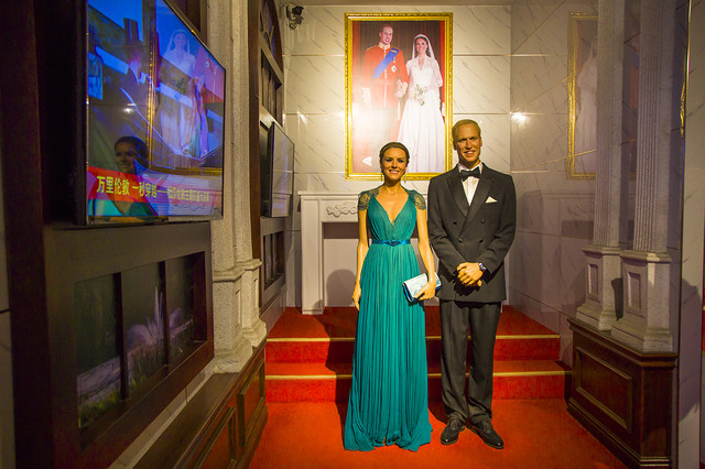 刘亦菲武汉杜莎夫人蜡像馆,武汉杜莎夫人蜡像馆达芬奇