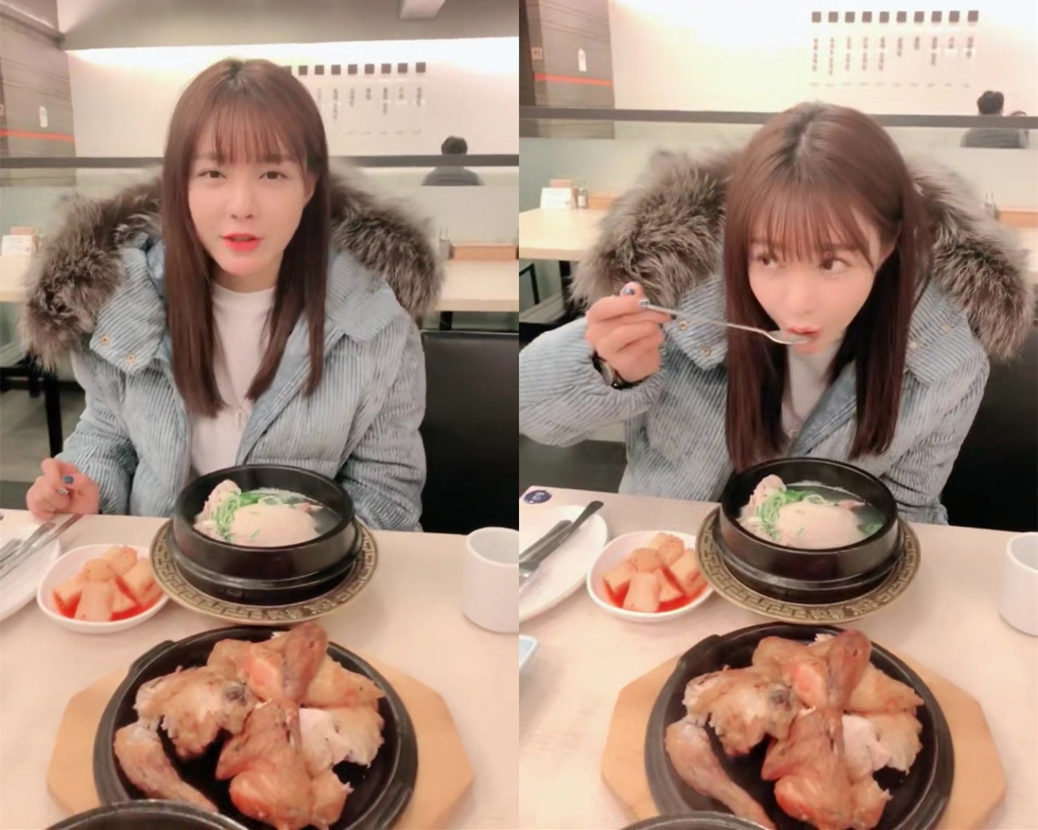 沈梦辰大年三十蓝色羽绒服,沈梦辰被吐槽出售二手衣服