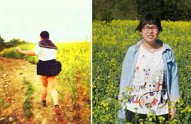 拍照油菜花技术技巧,手机拍摄油菜花人像摄影方法