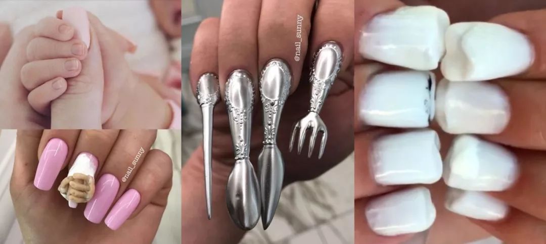 有毒or博眼球｜Ins上最大的美甲账号，脑洞大得没边了