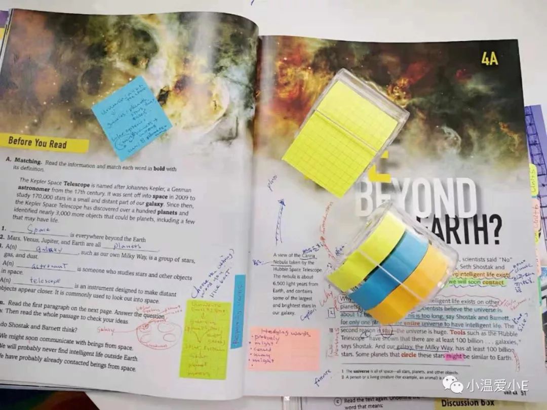 拍了一个礼拜的照片，终于写好了这份post-it*法大**！学霸学渣都适用啊！