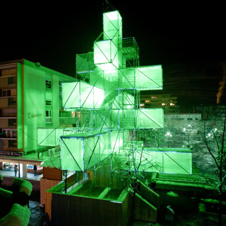 圣诞树造型设计,做好看又好玩的立体圣诞树