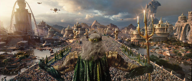 航海王热血航线阿龙公园隐藏彩蛋,海王电影结尾出现的两个彩蛋