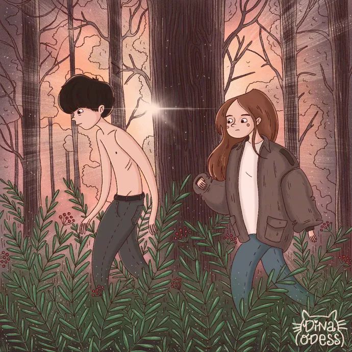 火爆ins，她画出了爱情最美的模样，甜哭！看完想恋爱……