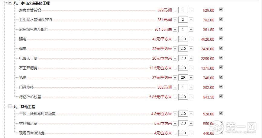 家庭装修报价单范本,家庭装修报价明细表怎么做