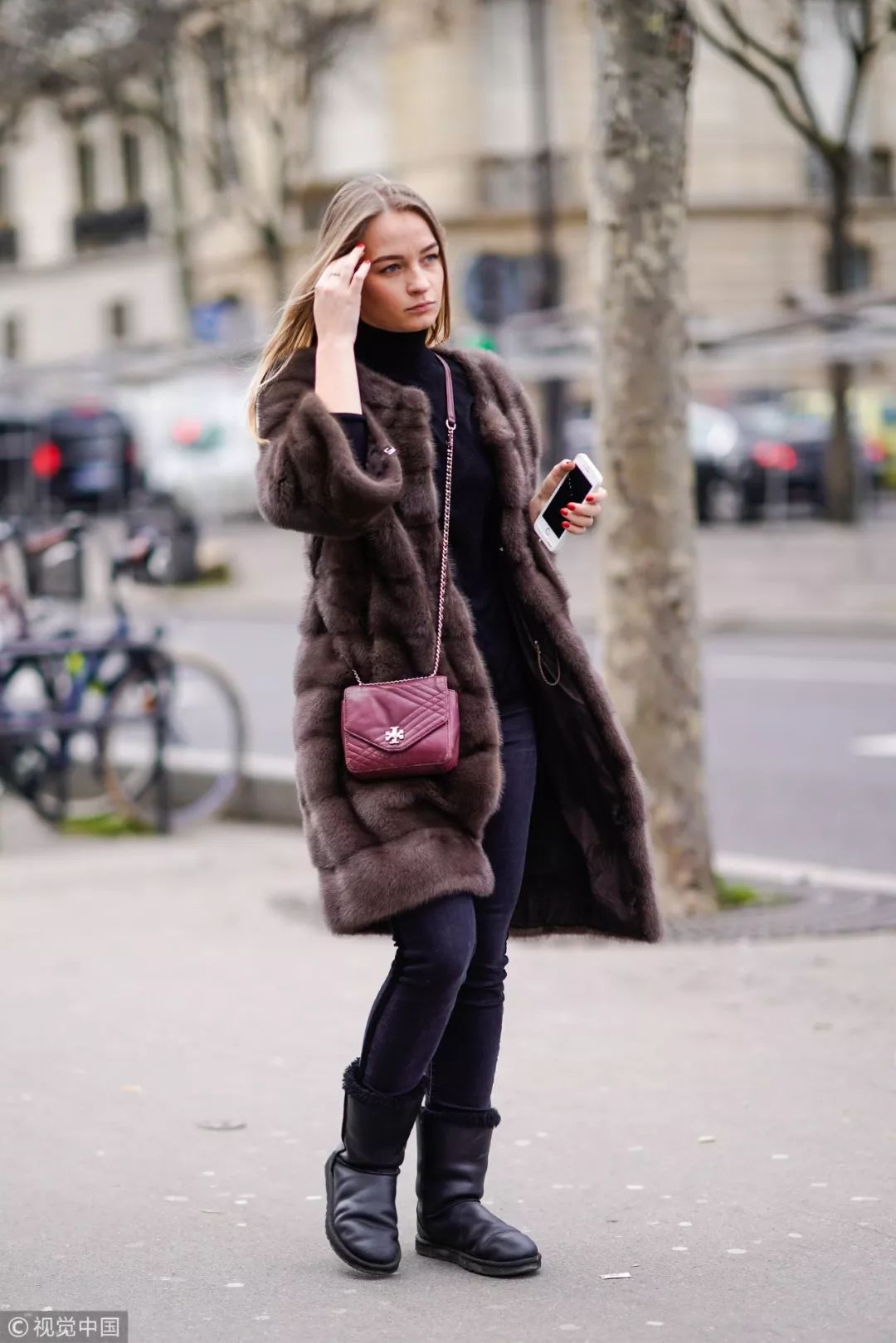 半筒靴女冬加绒毛毛鞋,毛毛靴运动女网红爆款