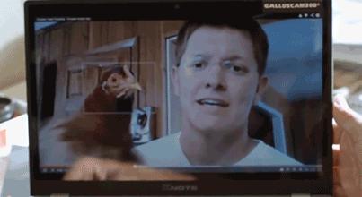 在鸡头装摄像头当稳定器,给鸡头安摄像头