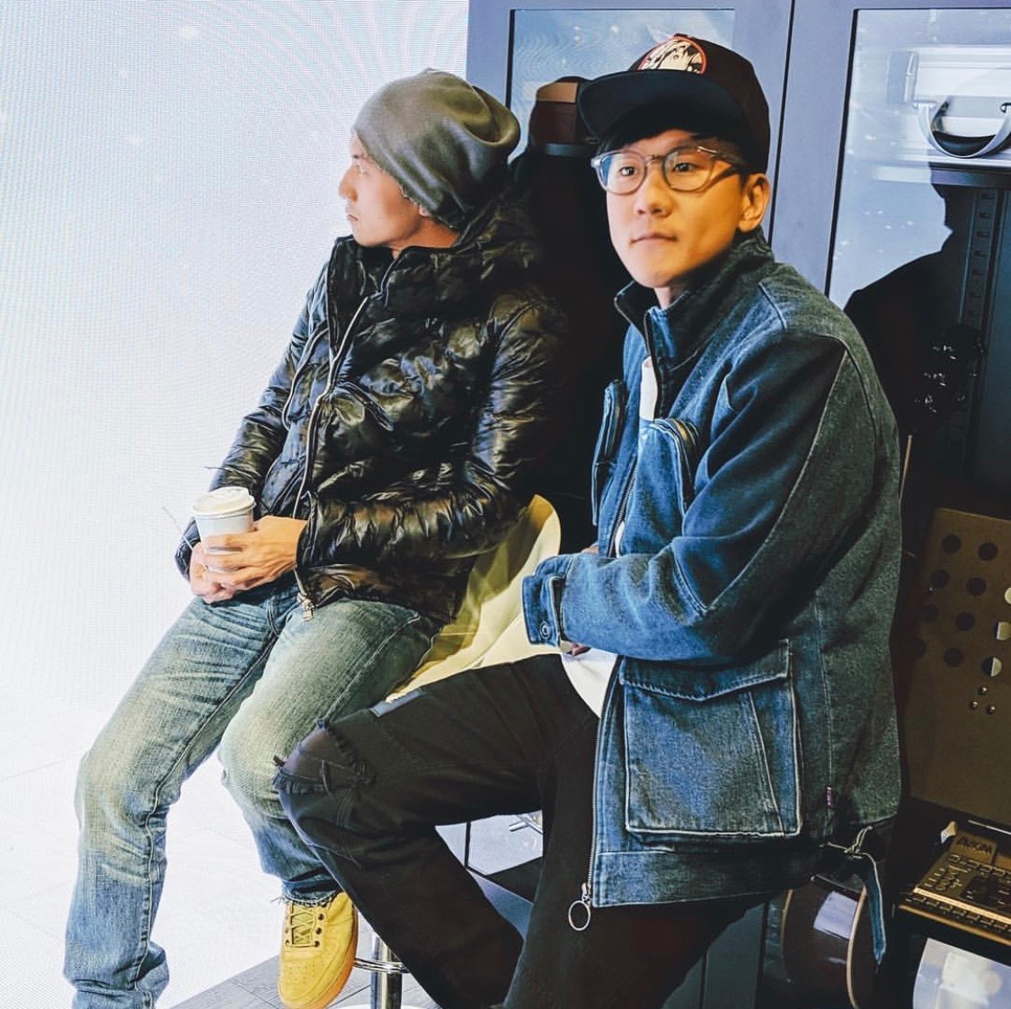 林俊杰上脚新球鞋,林俊杰陈冠希参加活动