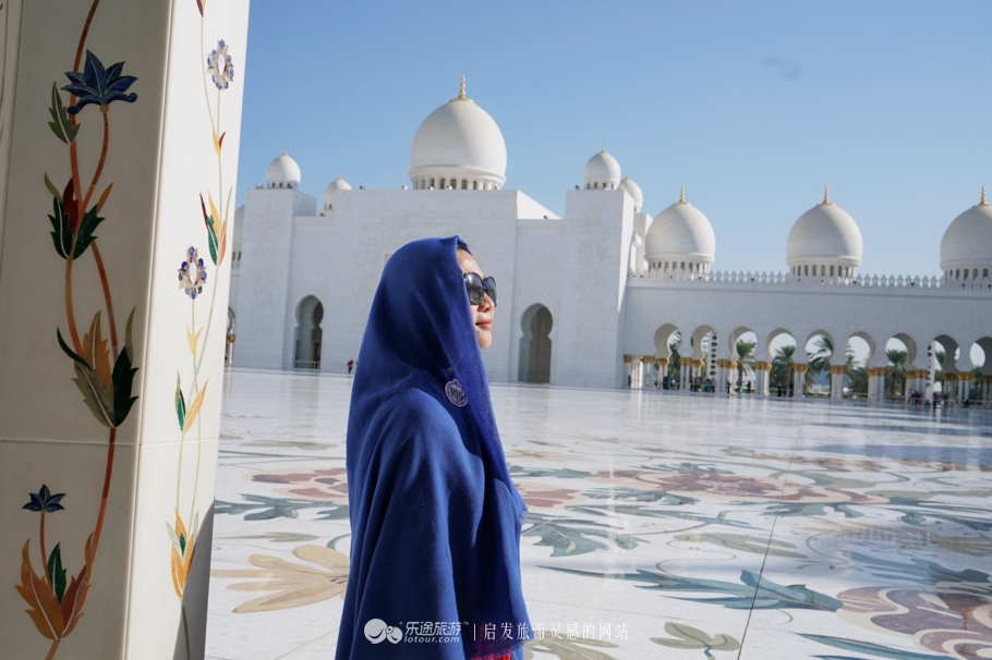 迪拜的谢赫扎伊德清真寺,迪拜清真寺谢赫扎伊德