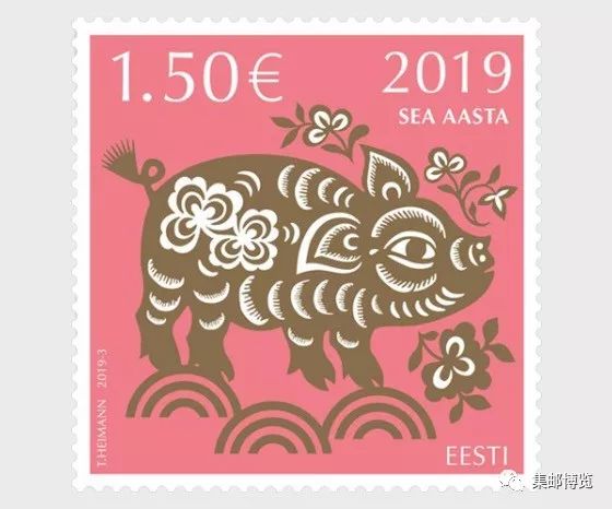 外邮速报邮票陪你过暑假,法国猪年邮票延续中国风
