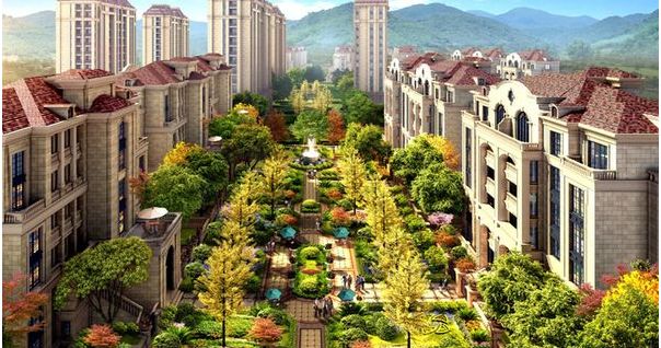 青岛和达璟城紫御独栋别墅,和达璟城紫御一楼带院