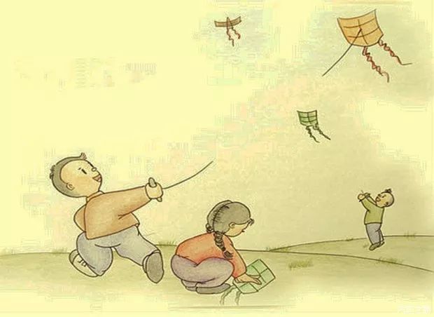 随纸鸢起舞，在金色的童年里放飞瑜伽梦