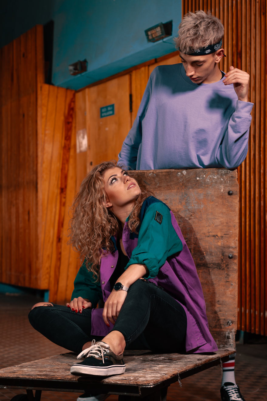 复古破旧风照片,废弃工业风写真