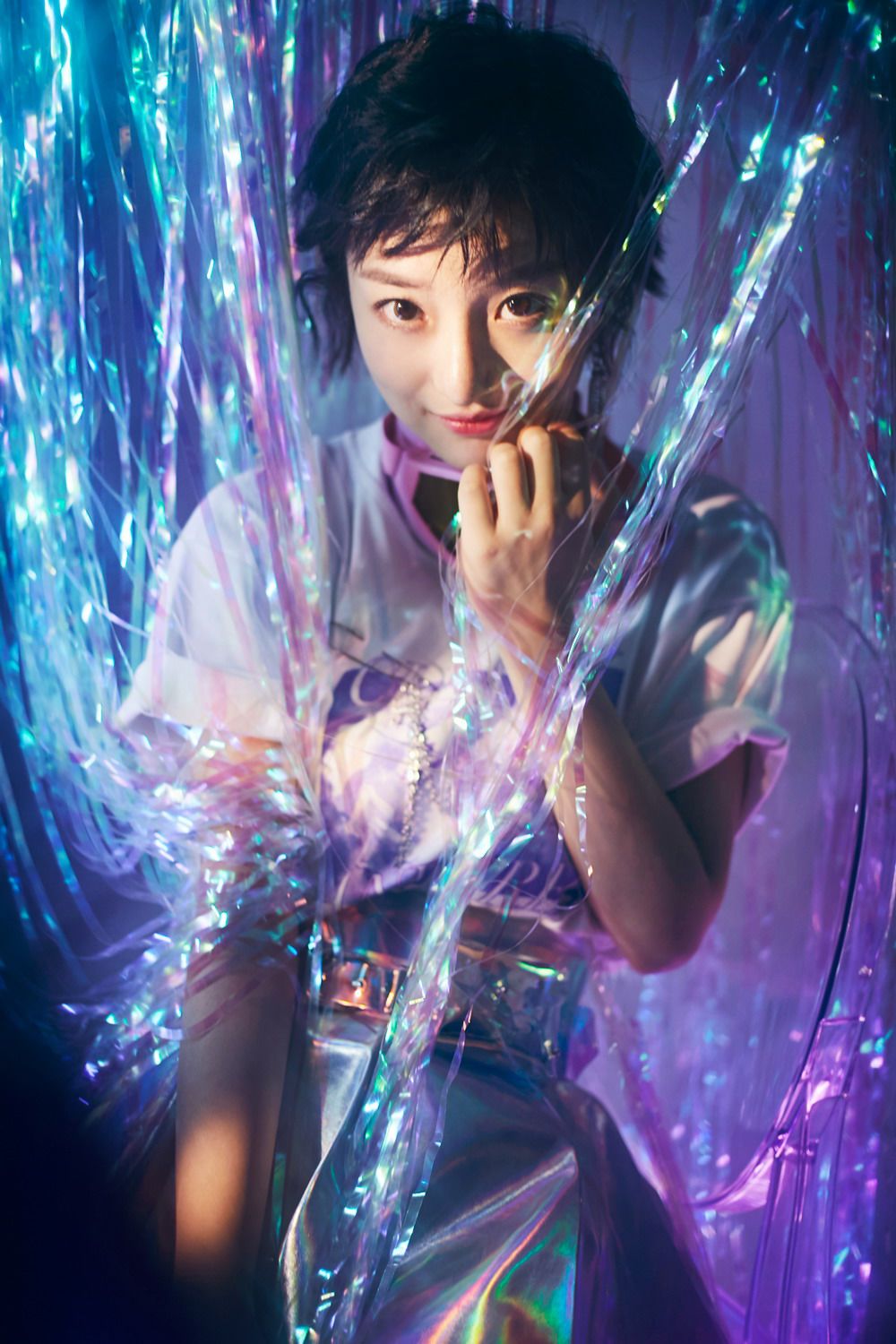 拍照蒸汽波,蒸汽波人像拍照