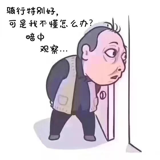 来！收下一组单车志版的苏大强表情包~