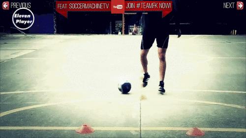 足球带球射门技巧,日本足球青训12种横向带球技巧