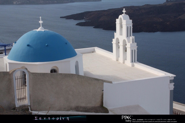 希腊爱琴海圣托里尼岛旅游报价,浪漫的希腊圣托里尼岛