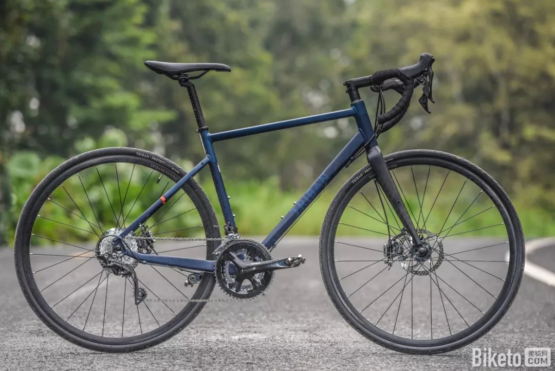 迪卡侬山地自行车rr520st测评,迪卡侬自行车triban520