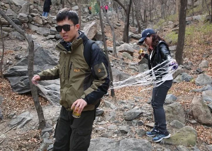 北京MBA联盟鹫峰出行，环保在心，事业在肩！