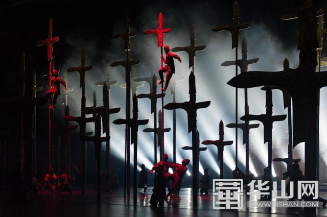 古今大战秦俑情张艺谋舞台剧,秦俑情舞台剧宣传图片