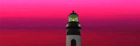 海上的航标灯是怎样固定的,航标是什么原理