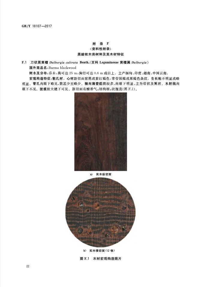 红木国标最新标准,新国标红木还有绒毛黄檀吗