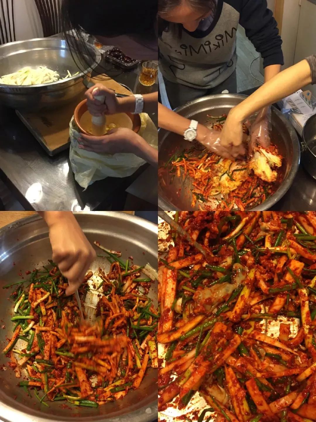 她连续三年，走遍大半个韩国学习传统泡菜，改良后的泡菜，要排单一个星期以上才能买到！