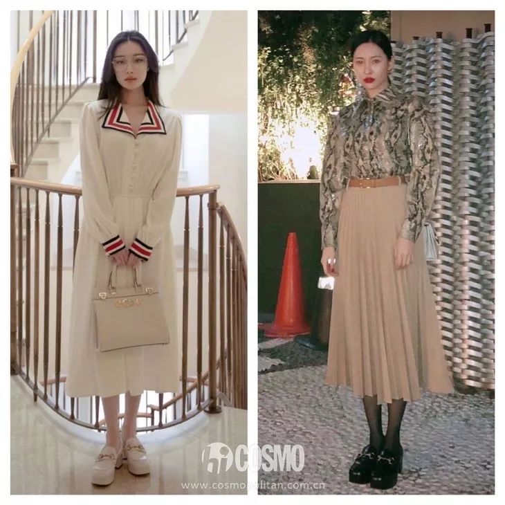 linda的穿搭日常,linda黑色时装鞋