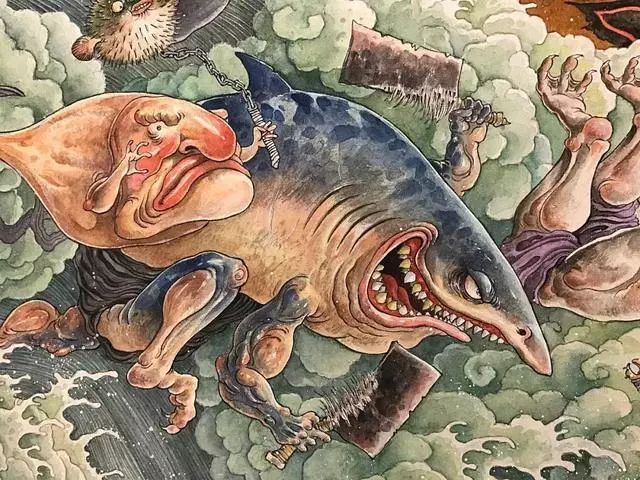 太震撼了！85后帅哥笔下的鬼神世界，迷倒了上万人......