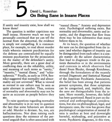 精神病院大规模突发事件,8个正常人到精神病院做实验