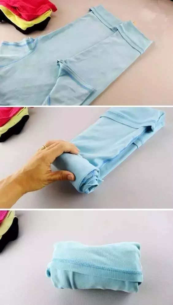 活了30才知道衣服原来这样叠,原来衣服这样叠才不会皱