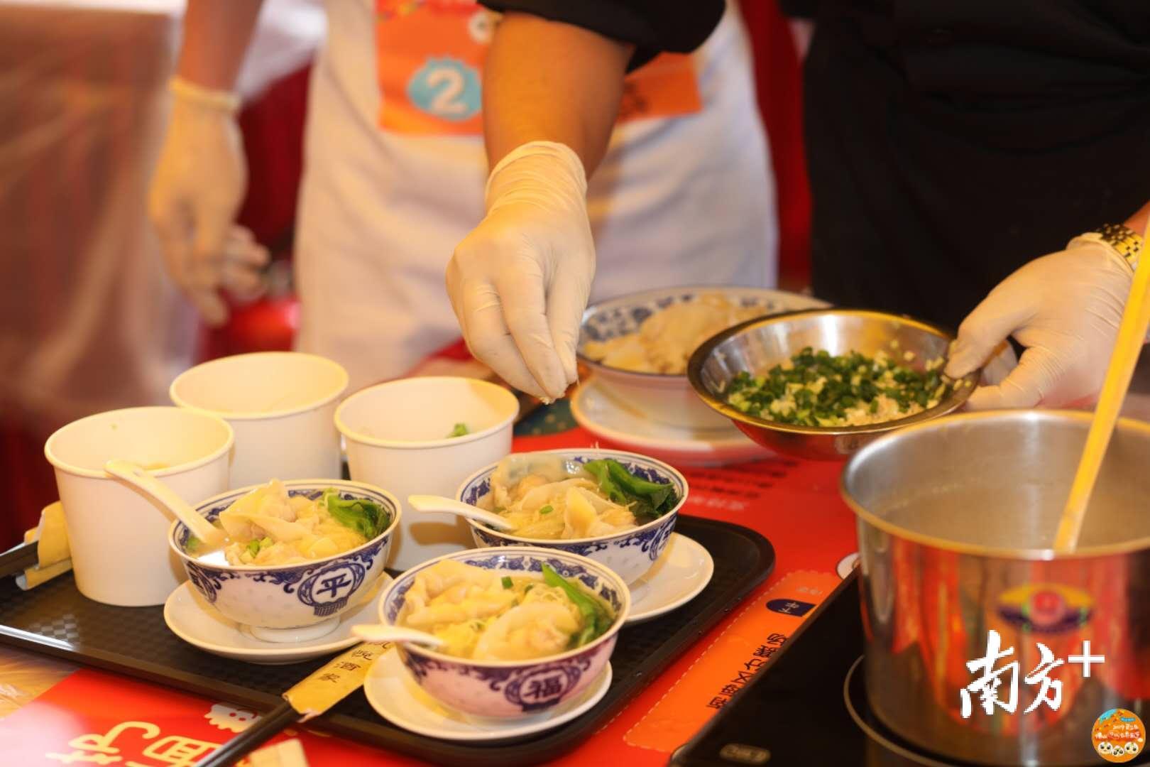 爽口弹牙云吞面,清凉云吞面