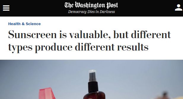 防晒霜让人衰老的成分,防晒霜氧化锌致癌