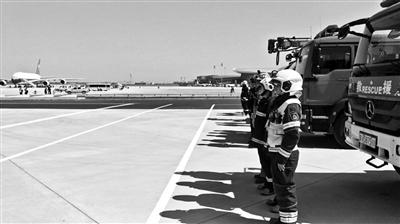 大兴机场消防员集结,北京大兴国际机场消防队