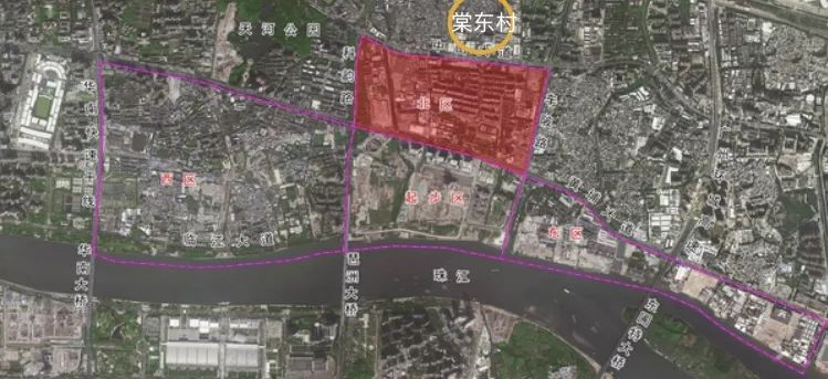 天河棠东地铁站旧改,天河金融城棠东村旧改