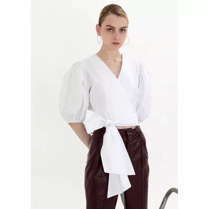 法式复古泡泡袖推荐,法式轻奢高级感泡泡袖