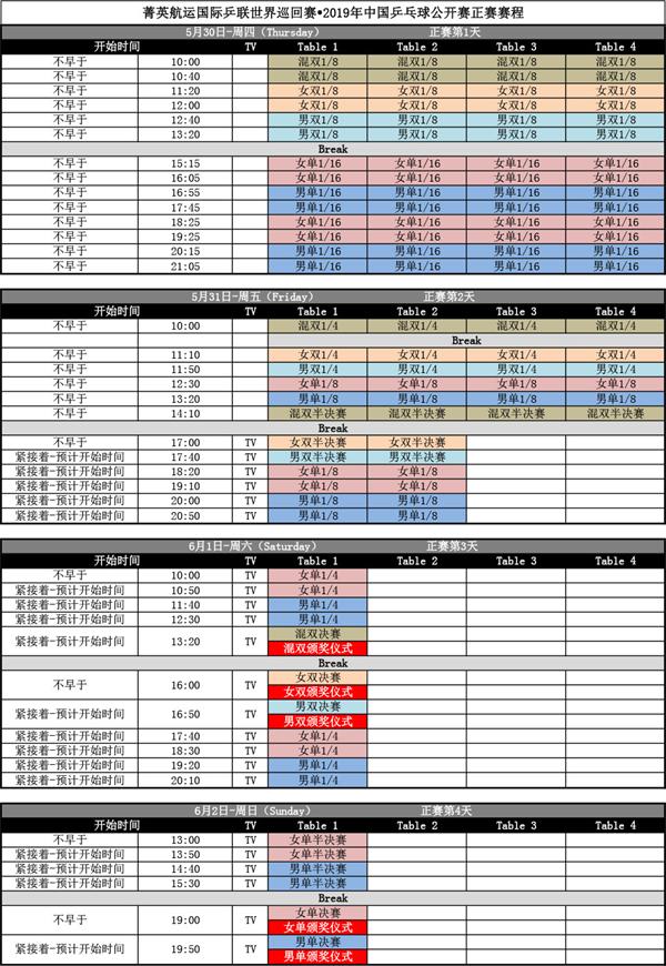 中国乒乓球锦标赛在哪买票,乒乓球中国公开赛地点时间