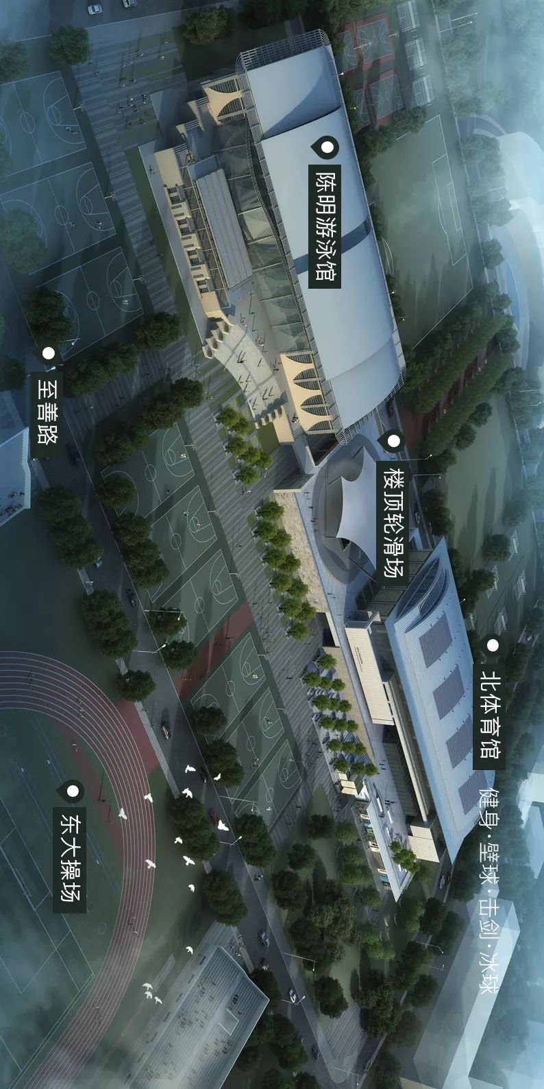 大学室内轮滑场,北京室内旱冰轮滑场